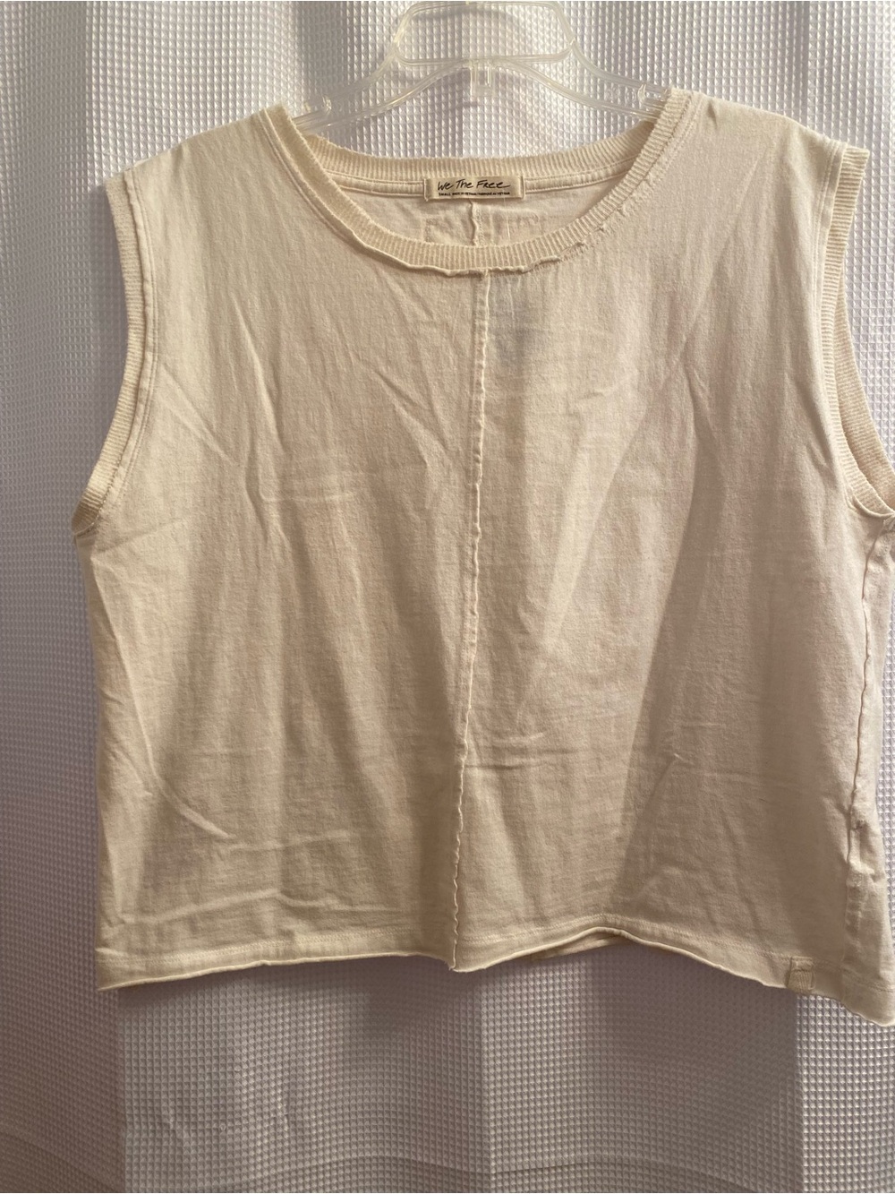 We The Free Sleeveless Tank in Cream